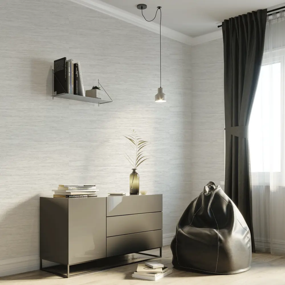 Обои флизелиновые Палитра Loft светло-серые 1.06 м PL71651-14 STLM-2008833 - Вид №3