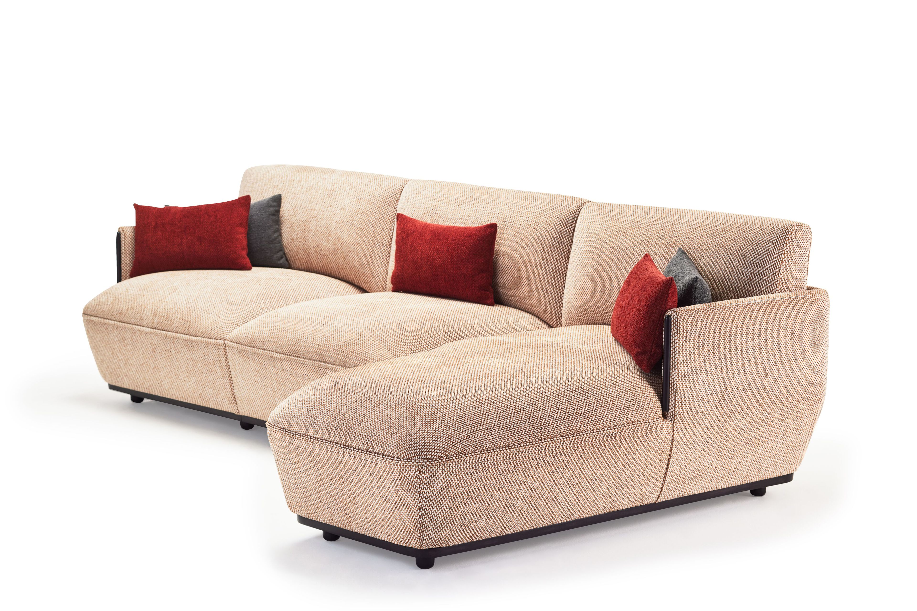 Тканевый диван с шезлонгом Papell Design Каталана ARCH-00059593 - Вид №1