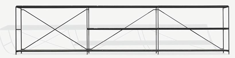 MA/U STUDIO Полка из стали с порошковым покрытием R.i.g sun-id-1365309 - Вид №9