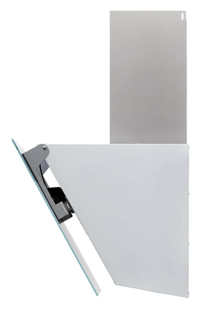 9195718 Вытяжка наклонная KRONA KRISTEN A 600 S белый/серебристый KRONA1 STDN-0016257 - Вид №9