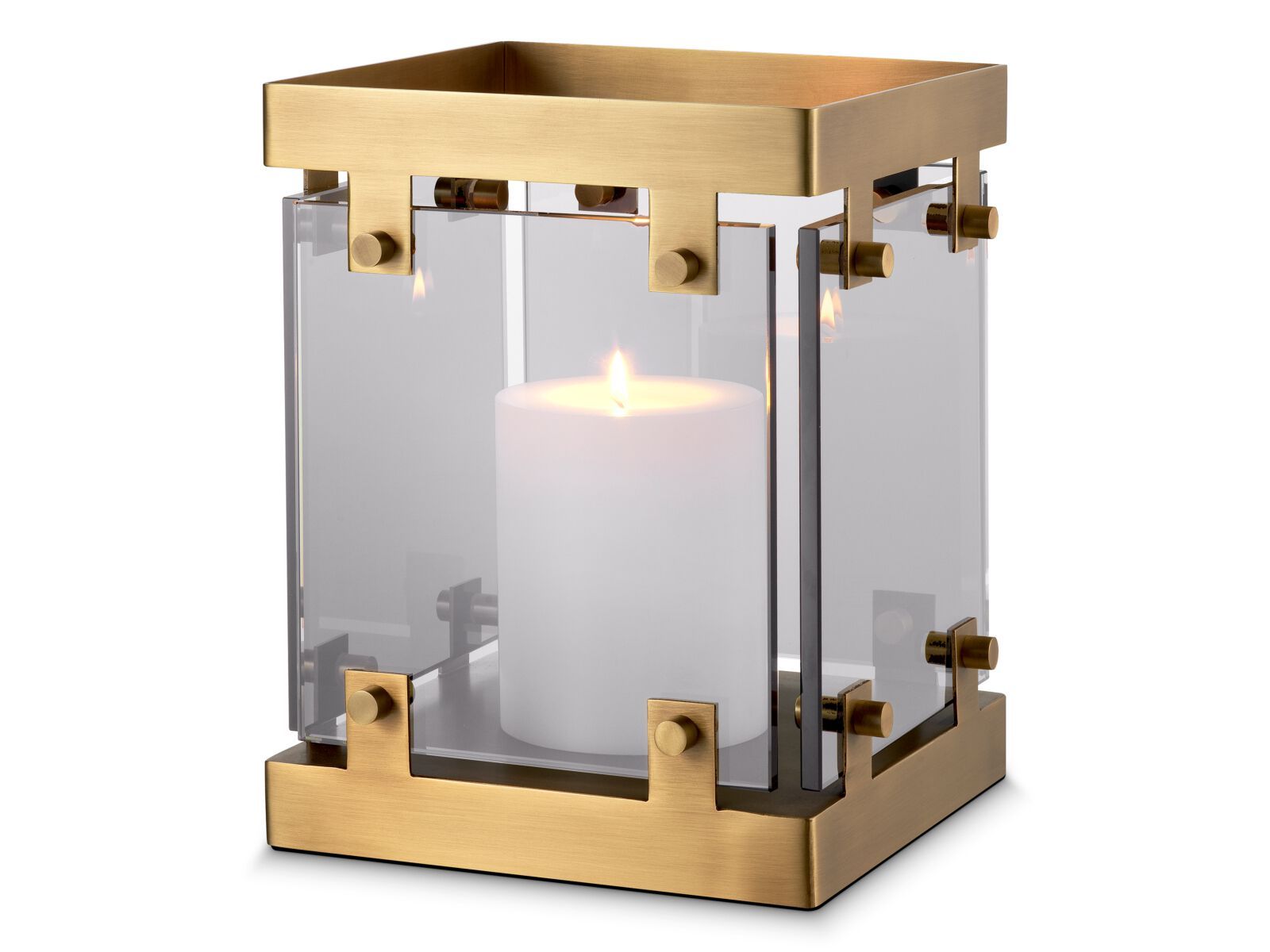 Стеклянные и латунные подсвечники Eichholtz ураган ARCH-00123107