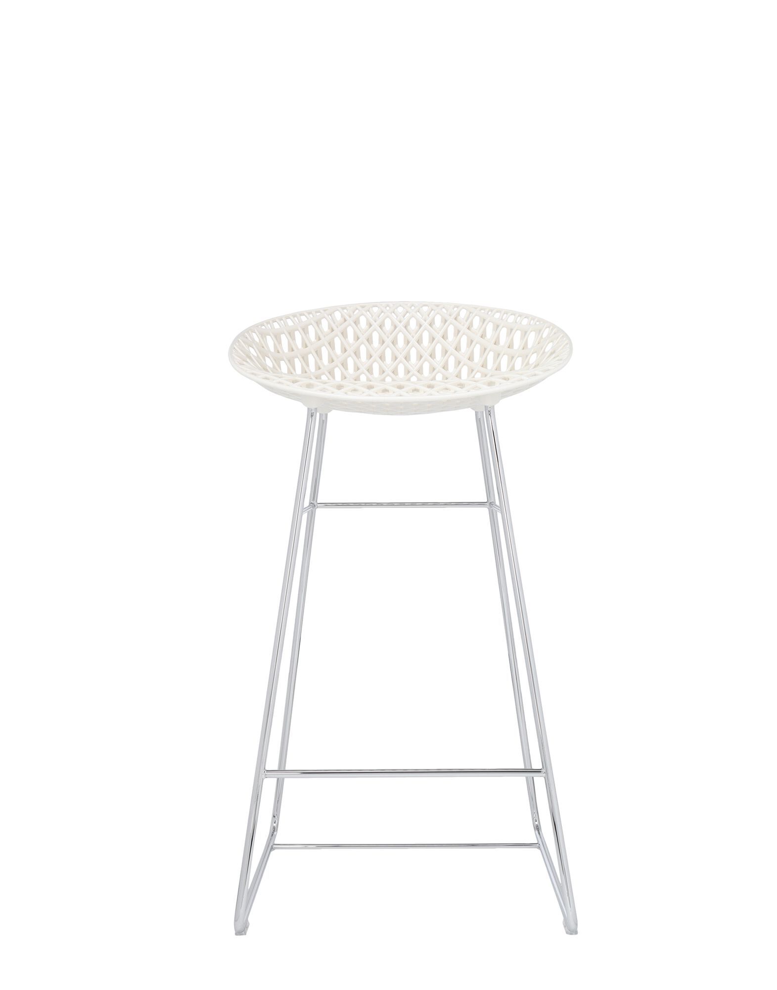 Высокий стул из поликарбоната и стали Kartell SMATRIK ARCH-00085955 - Вид №3