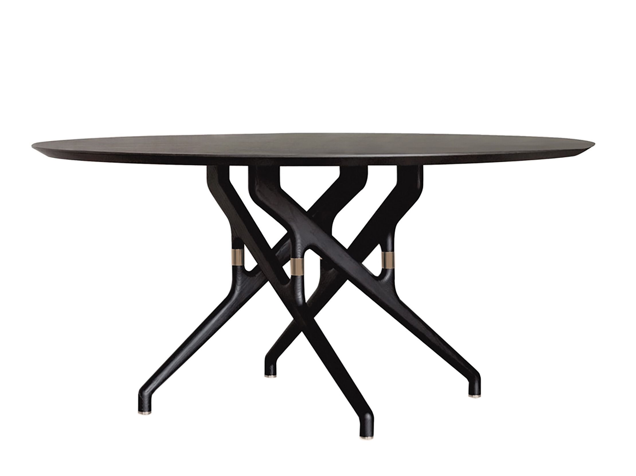 Круглый обеденный стол из ясеня Potocco торс ARCH-00130038