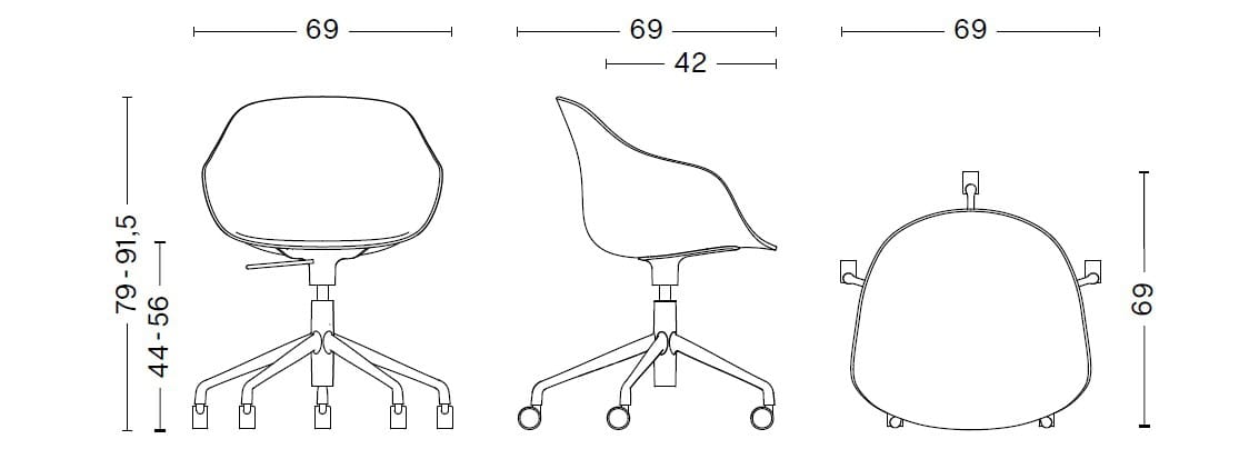 Стул Hay About a Chair ARCH-00103609 - Вид №4