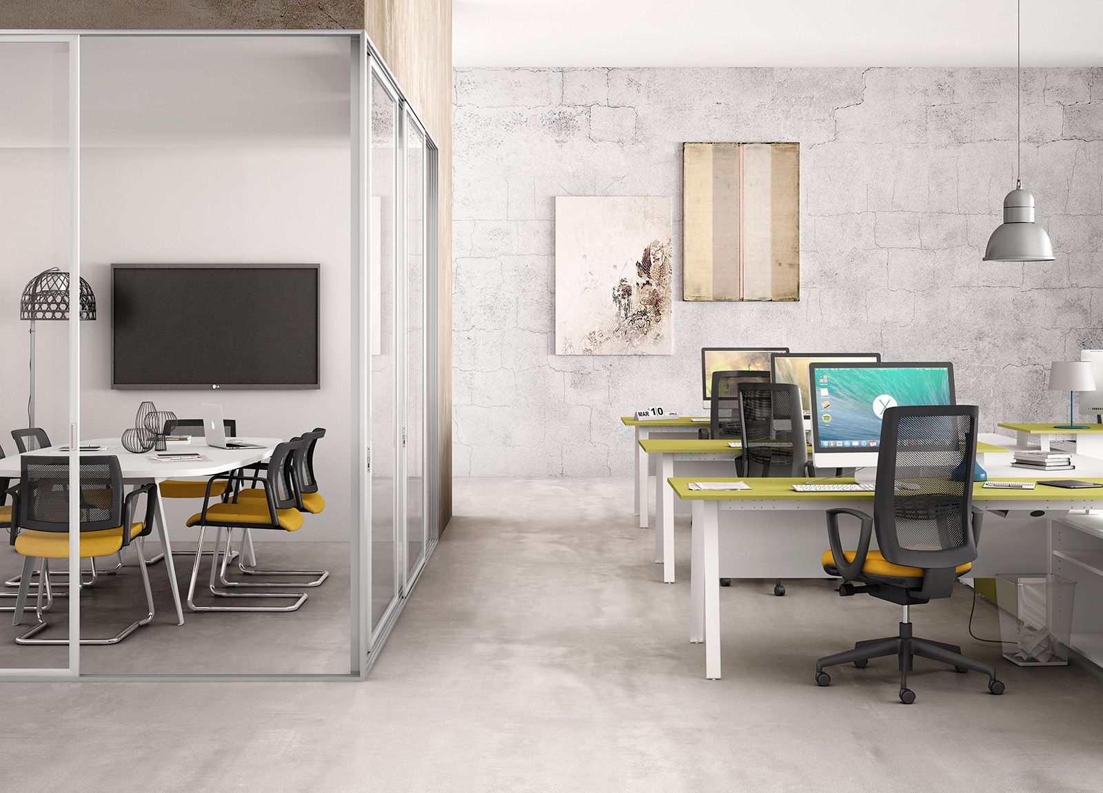 5 спиц ткань регулируемая высота операционный стул офис Leyform Wiki ARCH-00106332 - Вид №4