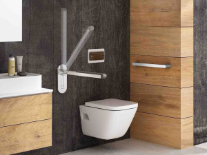 Алюминиевая ручка для ванной комнаты для туалета