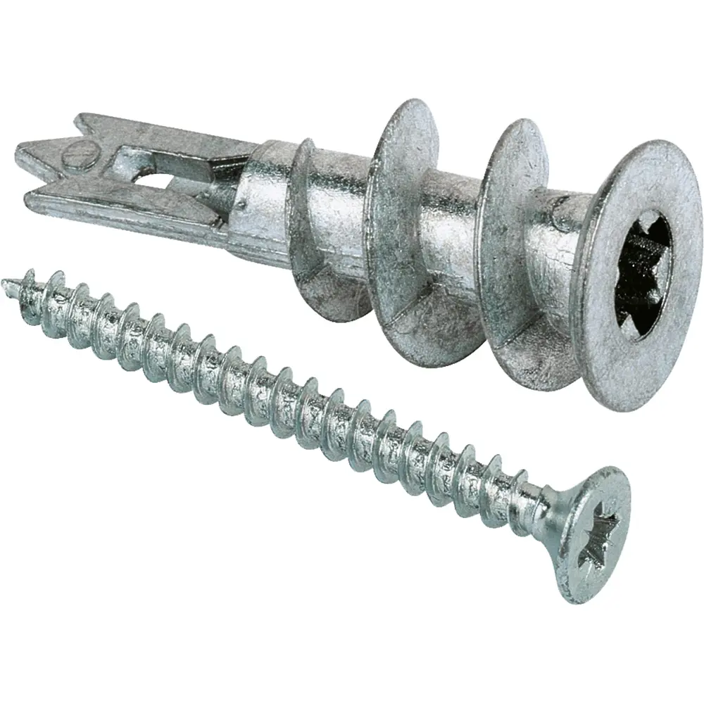 Дюбель Driva 15x38 мм с шурупом 4.5x50 мм, нейлон, 75 шт KNAUF STLM-2067696 - Вид №2