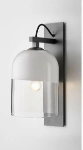 Articolo Lighting Настенный светильник из дутого стекла с диммером Moni