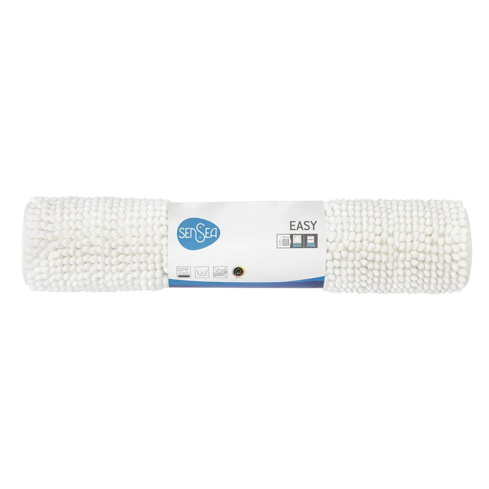 Коврик для ванной Sensea Easy 50x80 см цвет белый STLM-2211816 - Вид №6