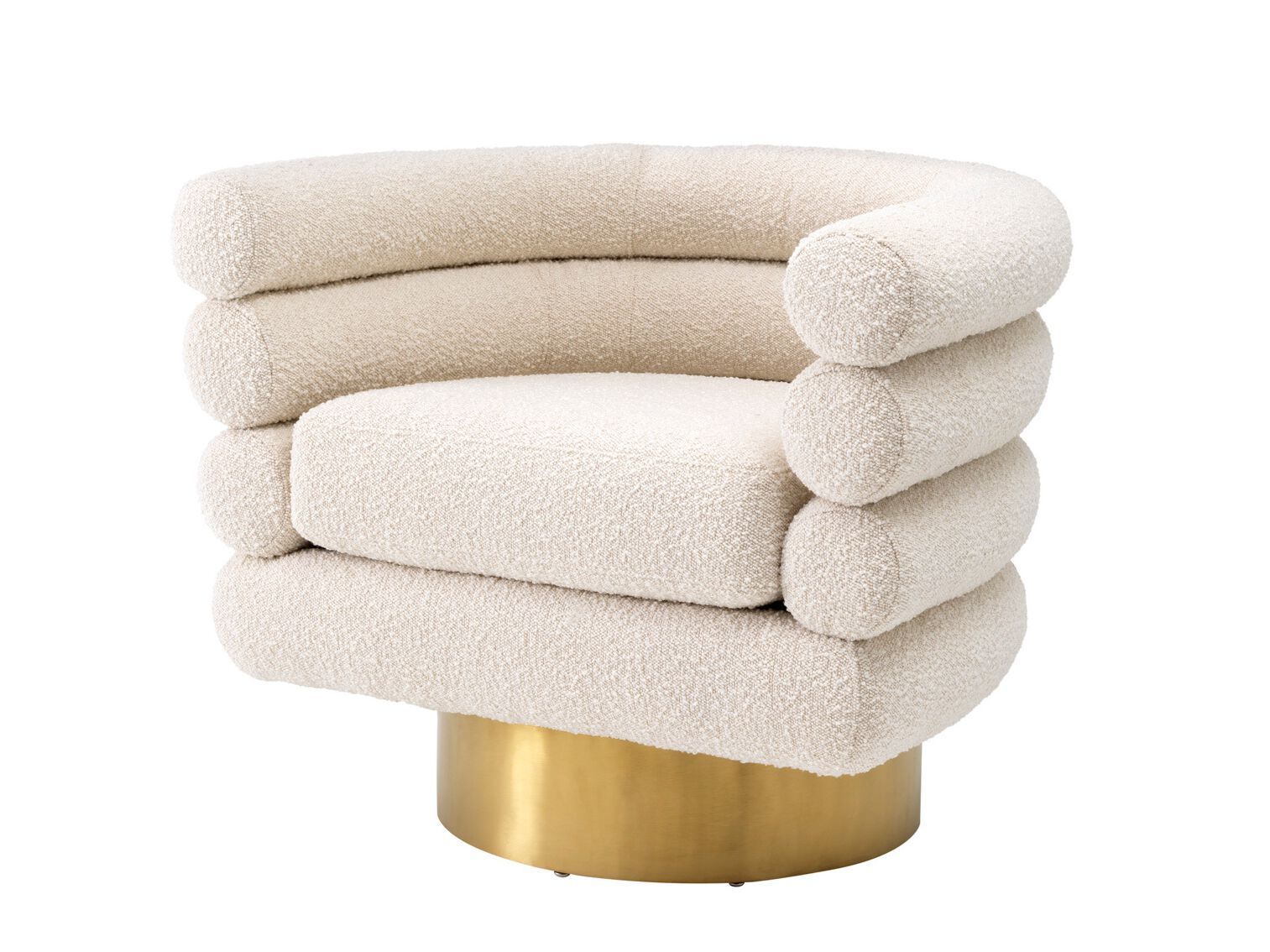 Ткань поворотный стул с подлокотниками Eichholtz MAGUIRE ARCH-00036649