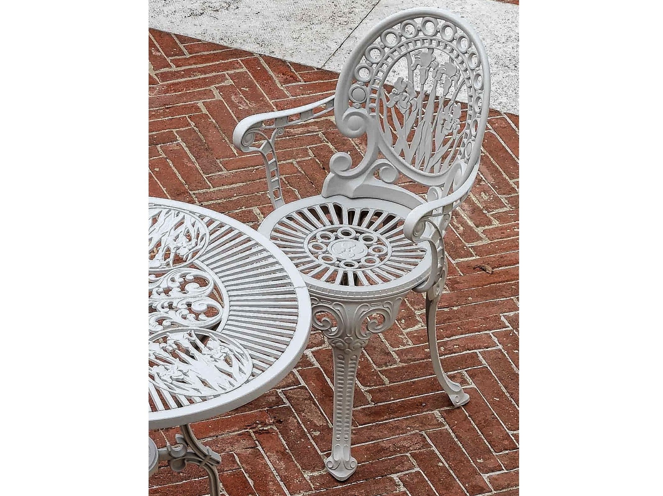 Алюминиевый садовый стул с подлокотниками FAST Omnia Selection ARCH-00137006 - Вид №1