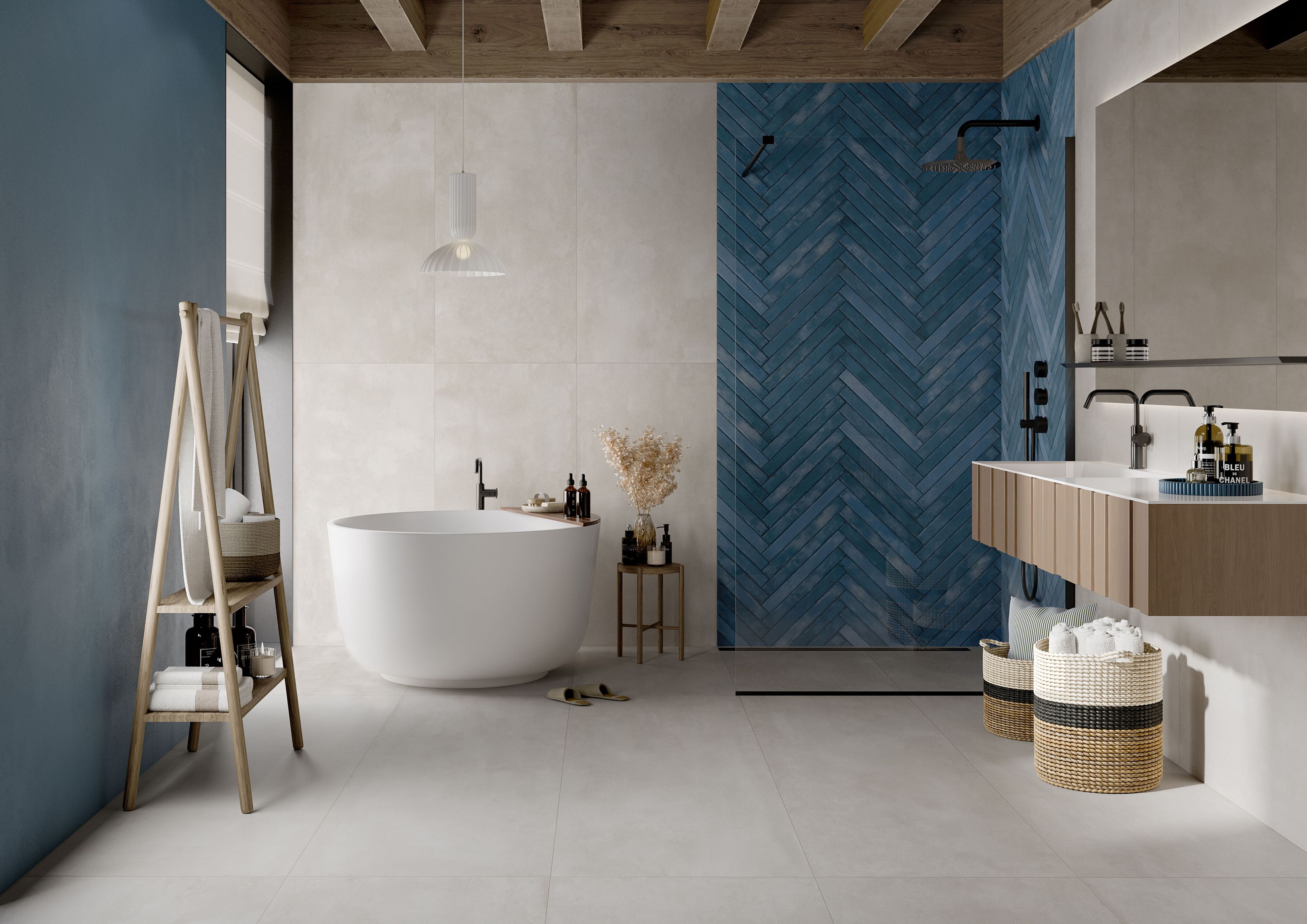 Пол / керамогранит с эффектом цемента Ceramica Rondine CRUDA ARCH-00075222 - Вид №4