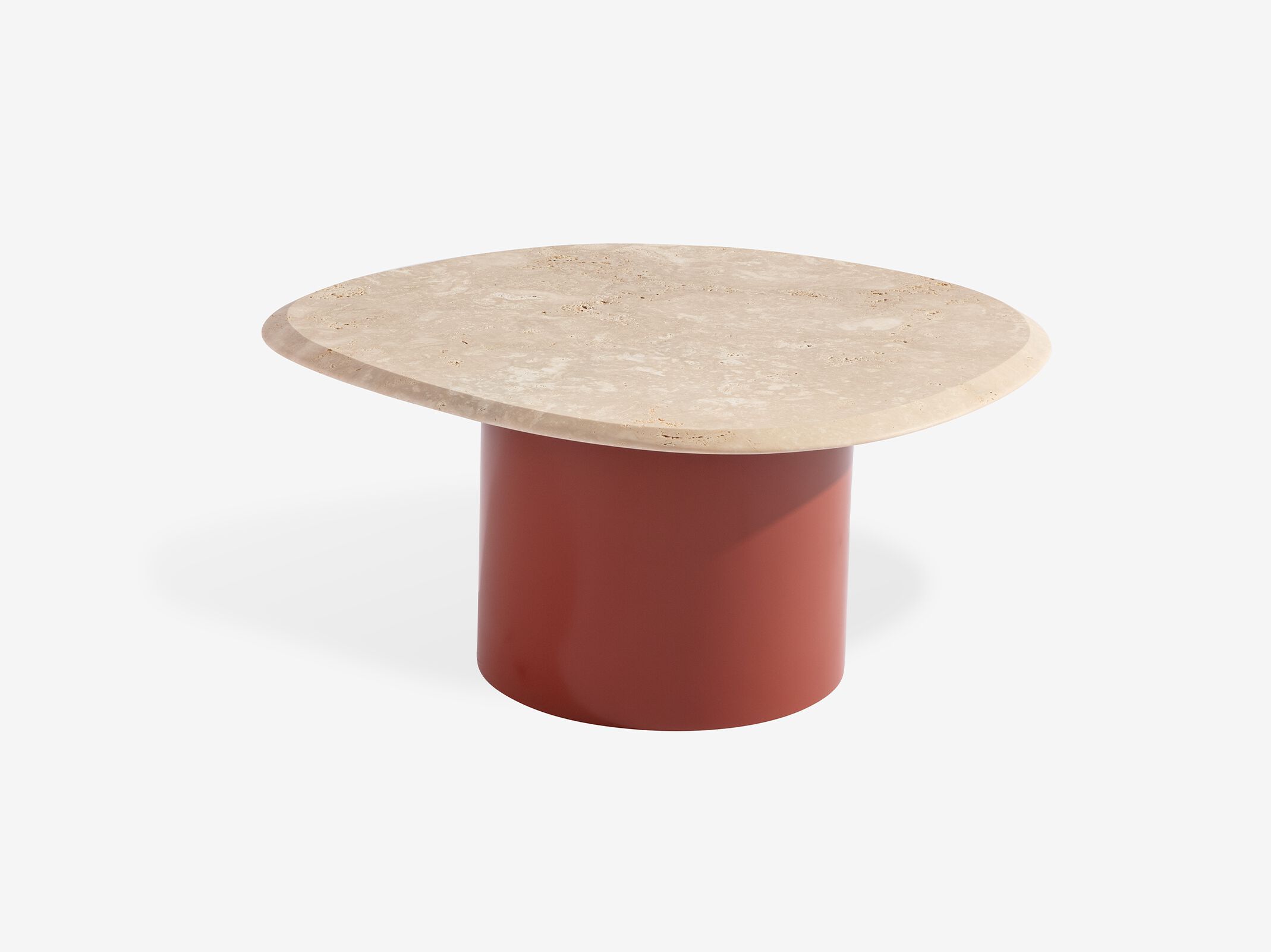 Овальный журнальный столик с лакированной или мраморной столешницей Carpanese Home Rising ARCH-00141006