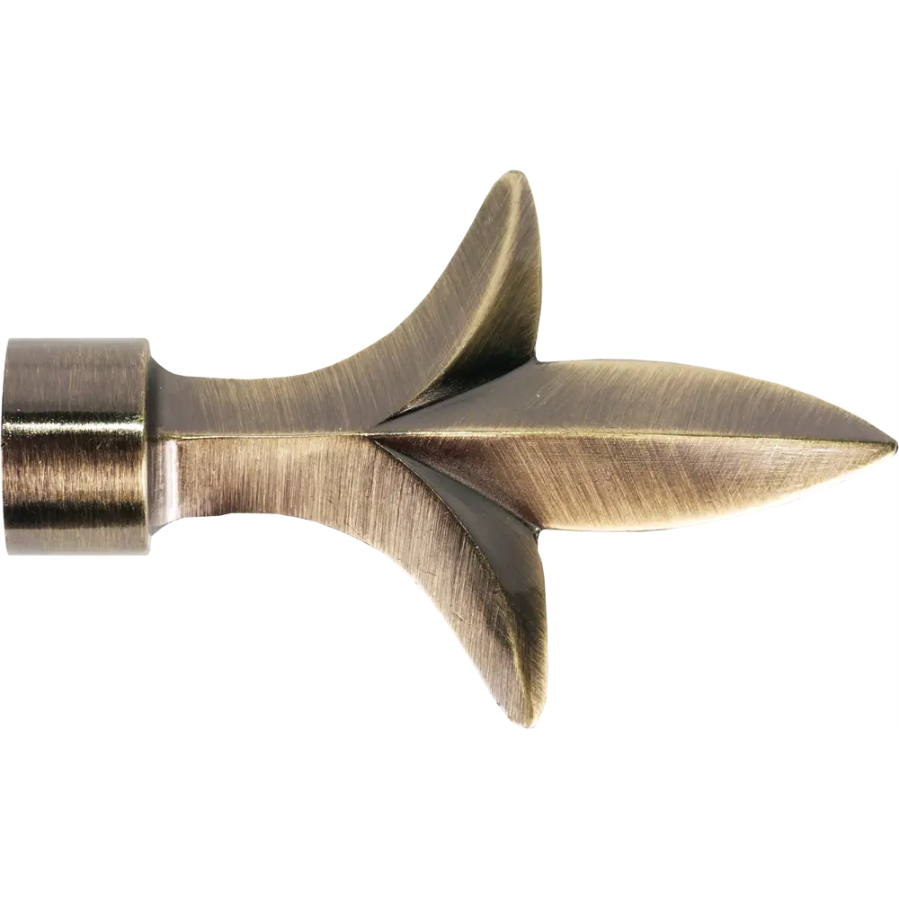 Наконечник «Лотос» 9 см цвет золото антик INSPIRE STLM-2211018