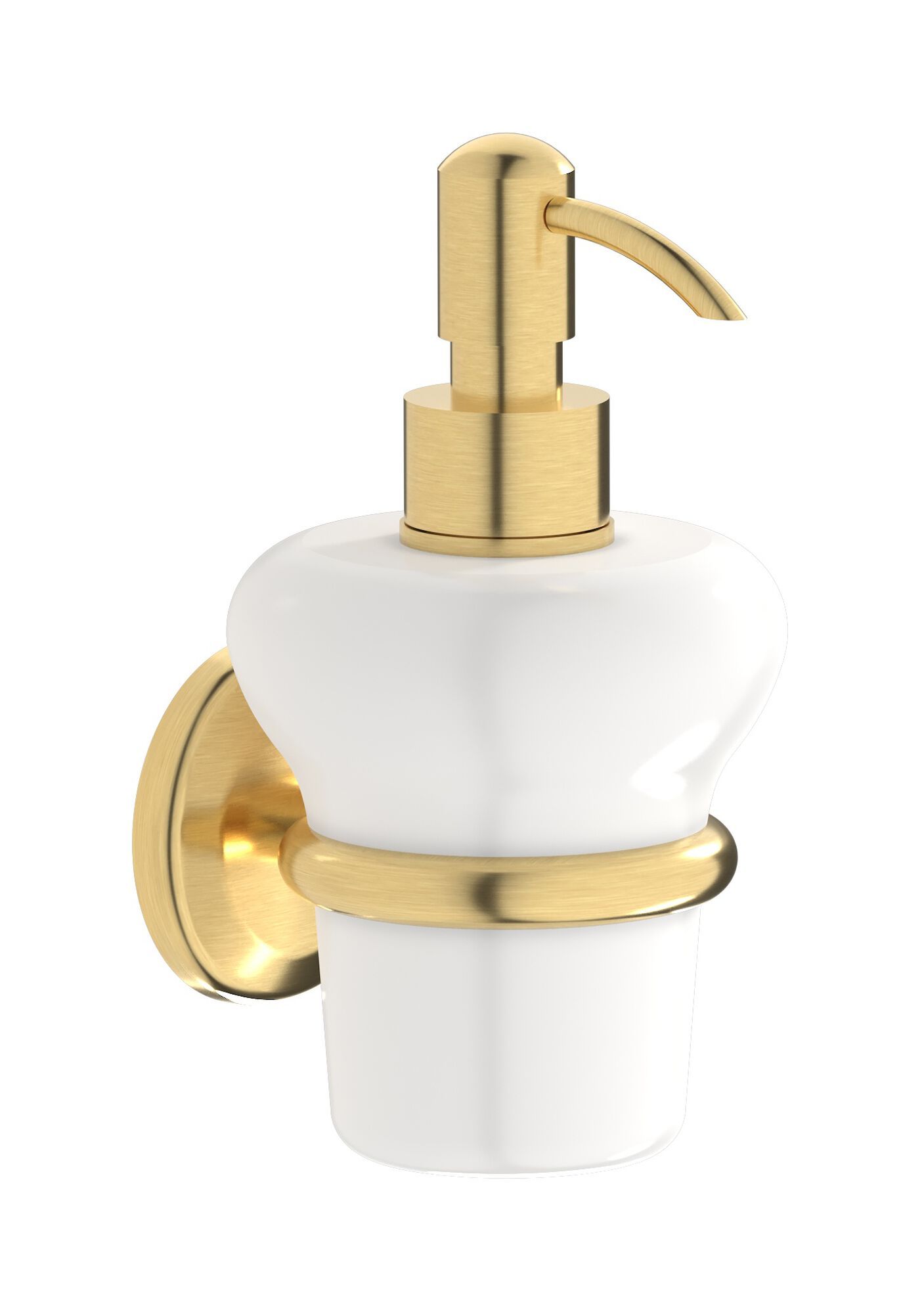 Керамический настенный дозатор мыла IB Hermes-аксессуары ARCH-00134222 - Вид №4