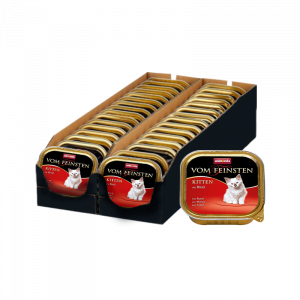 ПР0004554*32 Корм для котят Vom Feinsten говядина конс. 100г (упаковка - 32 шт) Animonda