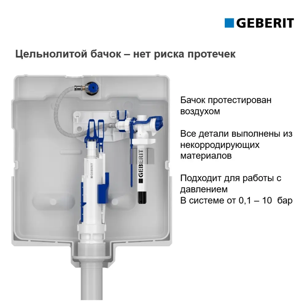 Комплект инсталляции Geberit Alpha с безободковым унитазом Aquatek Вега клавиша Geberit Alpha белая STLM-2191580 - Вид №4