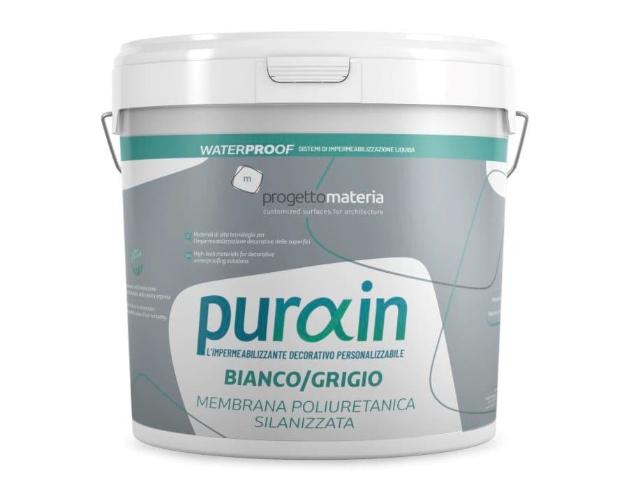 Силанизированная полиуретановая мембрана Progettomateria PURAIN BIANCO/GRIGIO ARCH-00125938 - Вид №1