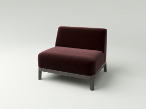 Бархатное кресло