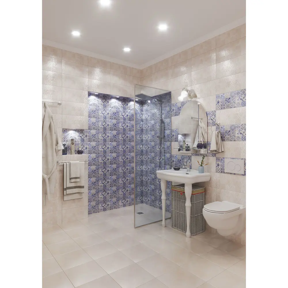 Глазурованный керамогранит Lb Ceramics Касабланка 30x30 см 1.35 м² матовый цвет серый STLM-2186724 - Вид №4