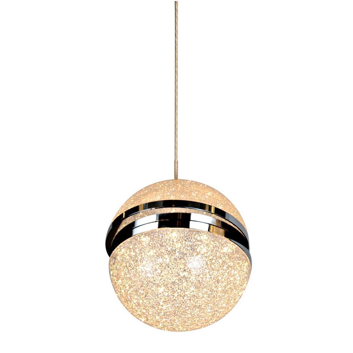 C4474-1 CR Подвесной светодиодный светильник iLedex Crystal Ball