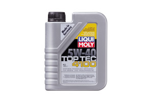 15510310 НС-синтетическое моторное масло Top Tec 4100 5W-40 1л 7500 LIQUI MOLY