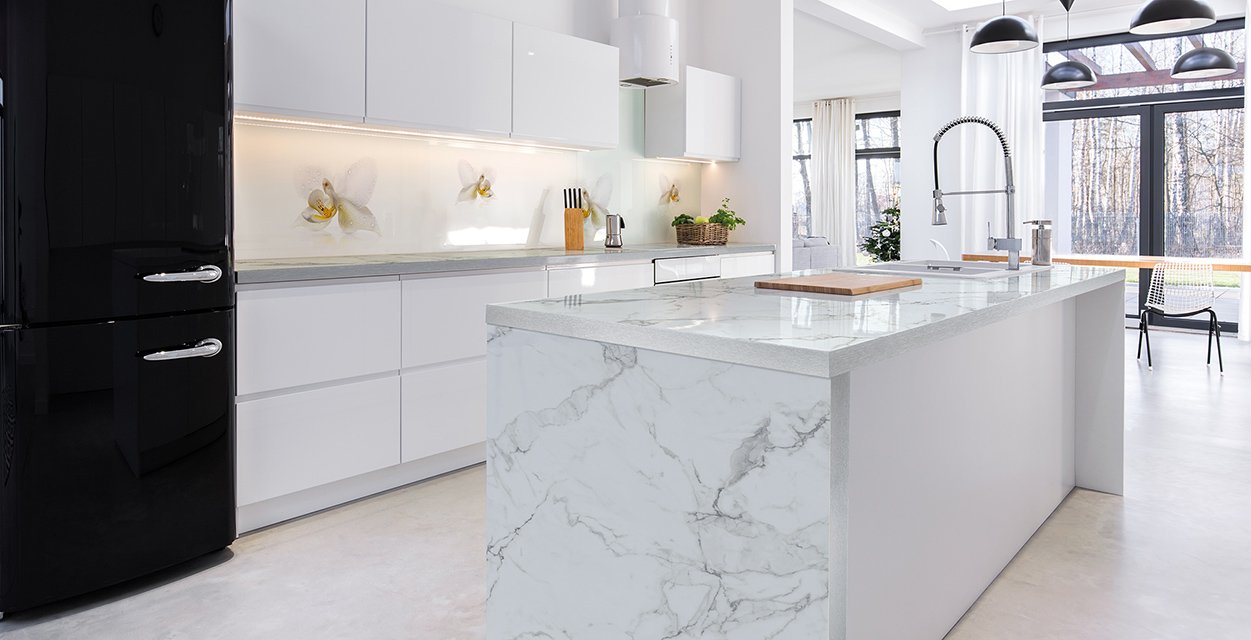 Столешницы для кухни - Мрамор бианко LIGRON LIST403 318 - Вид №5