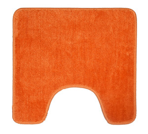 86851511 Коврик для туалета 45x45 см цвет оранжевый Presto STLM-0072043 SWENSA