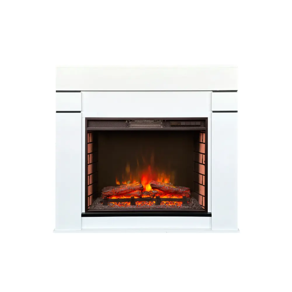 Каминокомплект Realflame Altair 25/25.5 WTM-F511 с очагом Sparta 25.5 2000Вт белый матовый