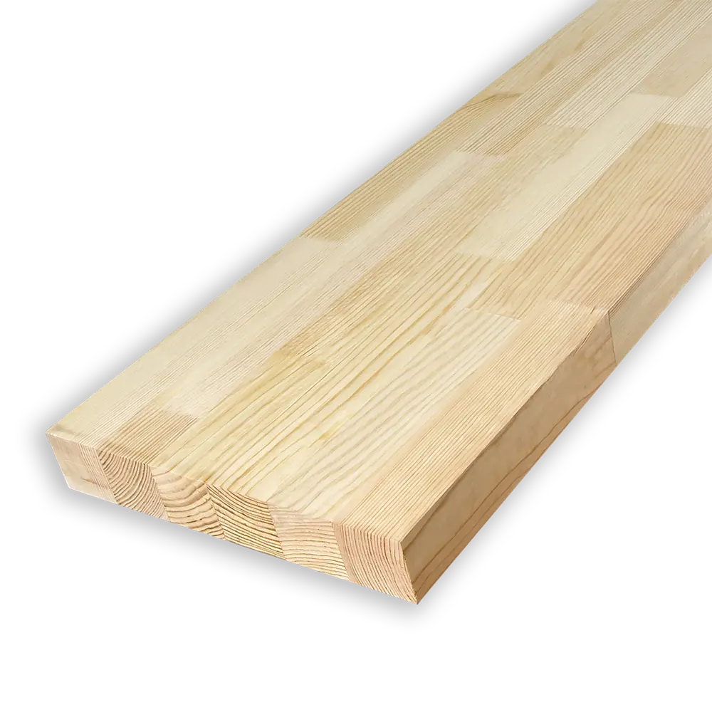 Тетива сращенная хвоя сорт Экстра 50x300x3000 мм Santreyd STLM-2036598 - Вид №1