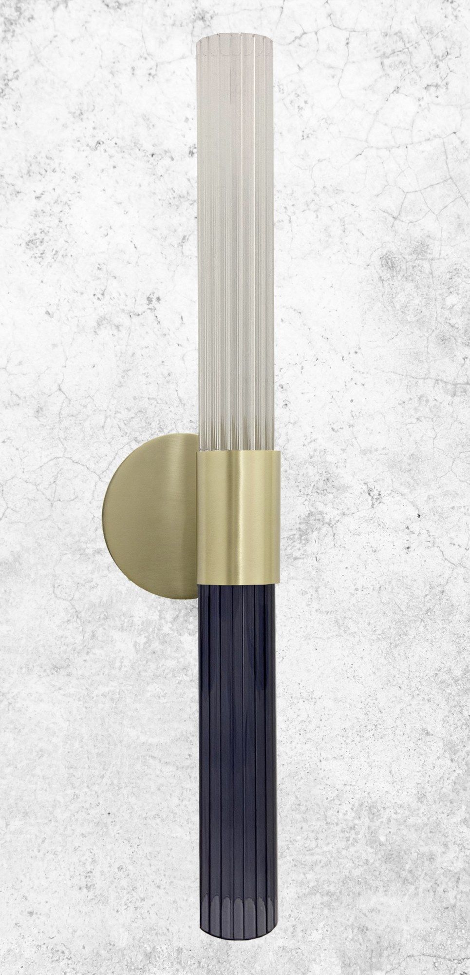 Светодиодный настенный светильник из латуни и цветного стекла LUCE TU Sbarlusc ARCH-00008146 - Вид №5