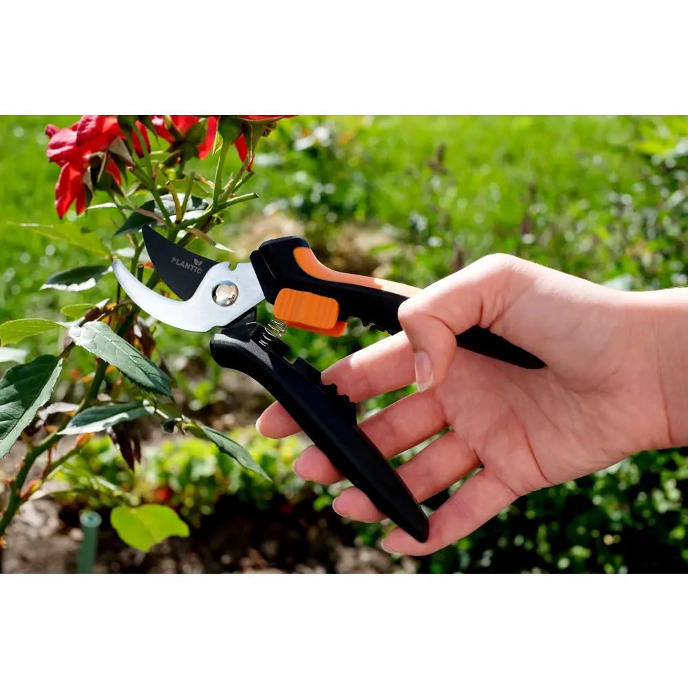 Секатор садовый PLANTIC P204 с изогнутым лезвием 89065572 STLM-1351738 - Вид №3