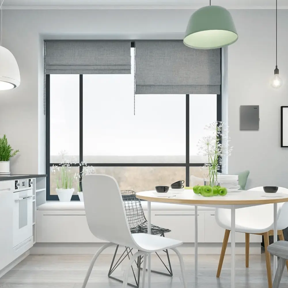 Приточный клапан Vakio Kiv New Space Gray 35 дБ 60 м3/ч цвет серебристый STLM-2187986 - Вид №3