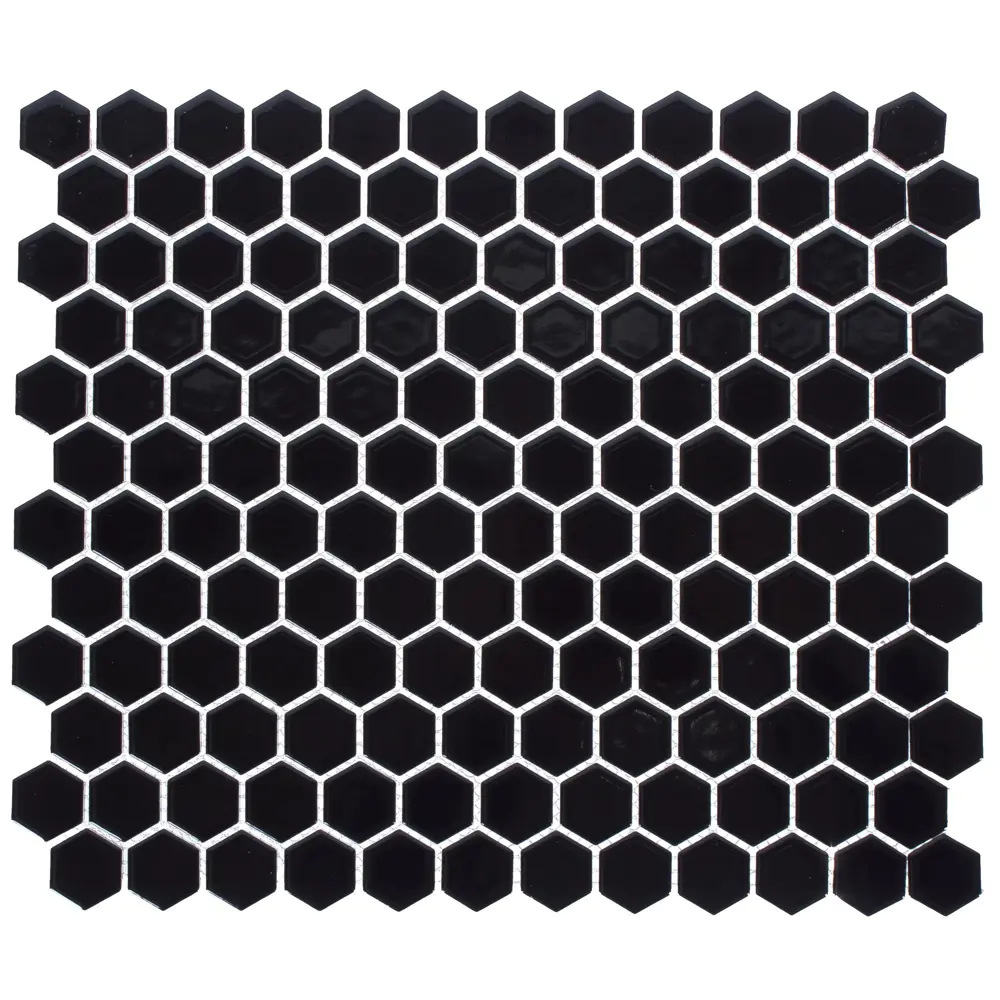 Мозаика Artens 30х26 см керамика цвет чёрный STLM-2136110