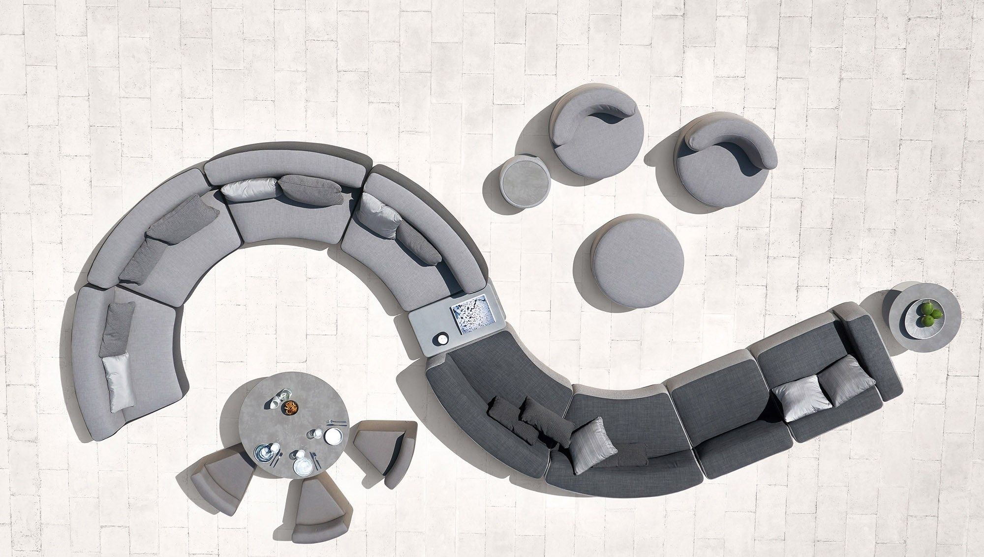 Съемное садовое кресло из синтетического волокна Varaschin In &amp ARCH-00081809 - Вид №6