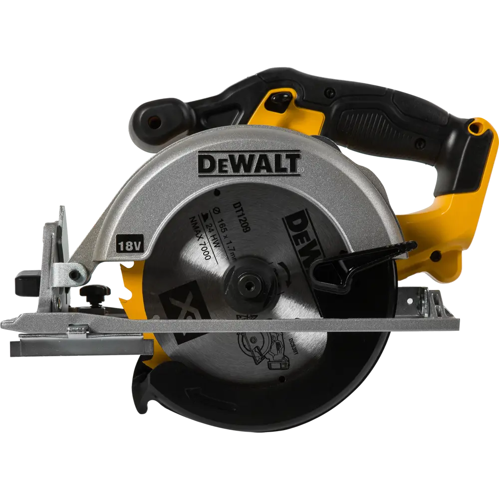 Циркулярная пила аккумуляторная DeWalt DCS391N, 18 В Li-ion, 165 мм, без АКБ STLM-2112873 - Вид №1