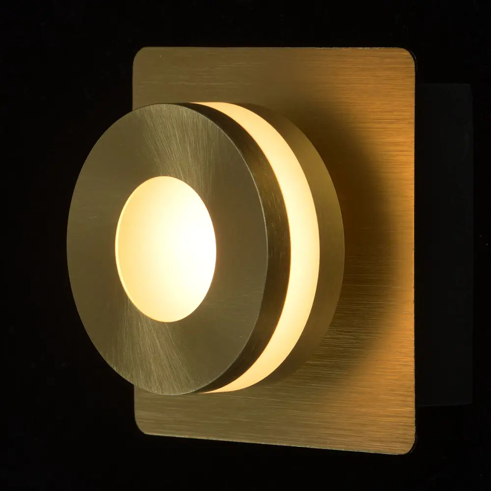 Спот светодиодный Пунктум 1х5 Вт 220 В IP44 цвет золото MW-Light STLM-2188577 - Вид №4