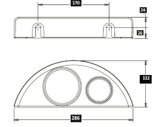 Держатель чашки или мыльница ABS Thermomat Minimè ARCH-00032524 - Вид №2