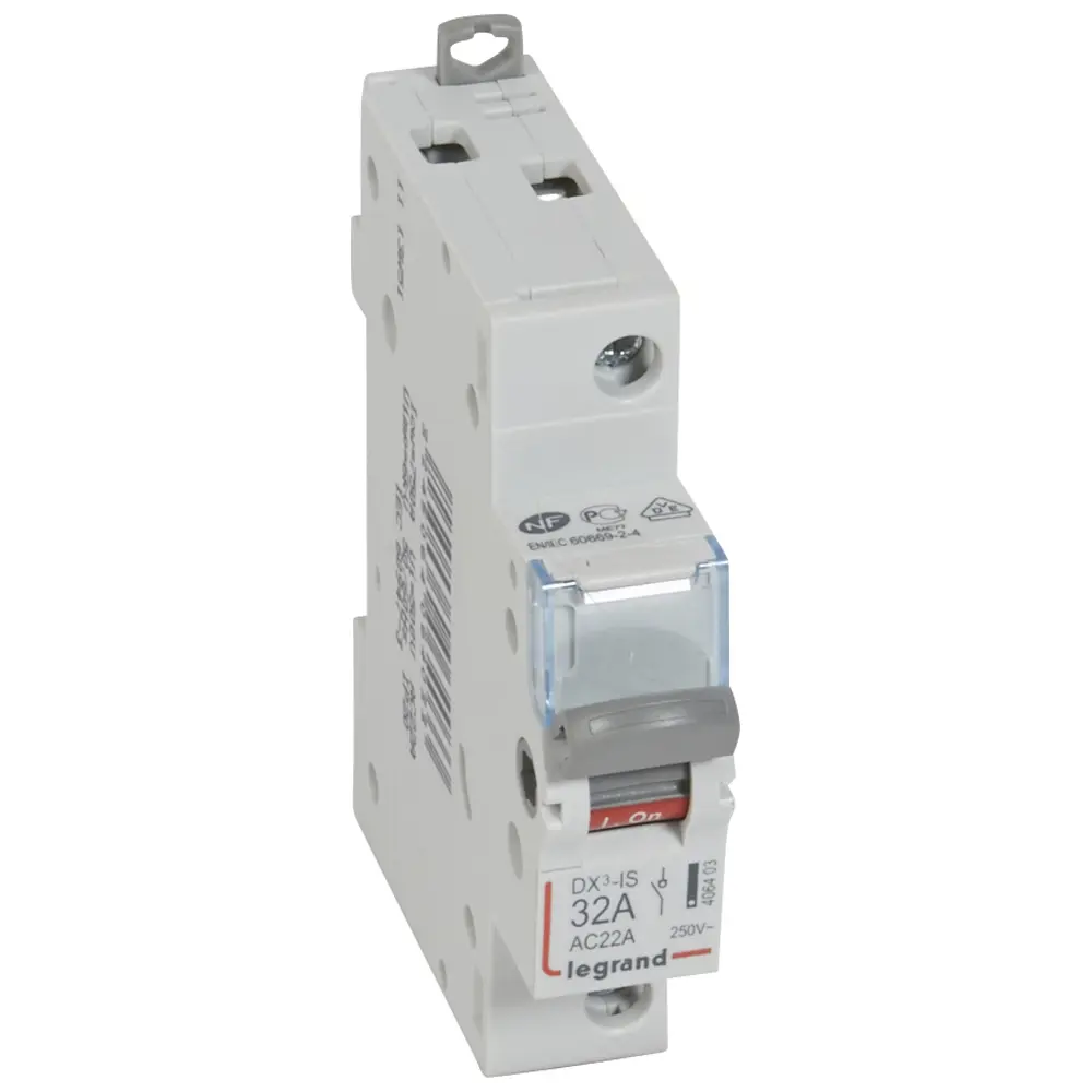 Выключатель-разъединитель Legrand DX³ 1P 32 А 4.5 кА STLM-2164008