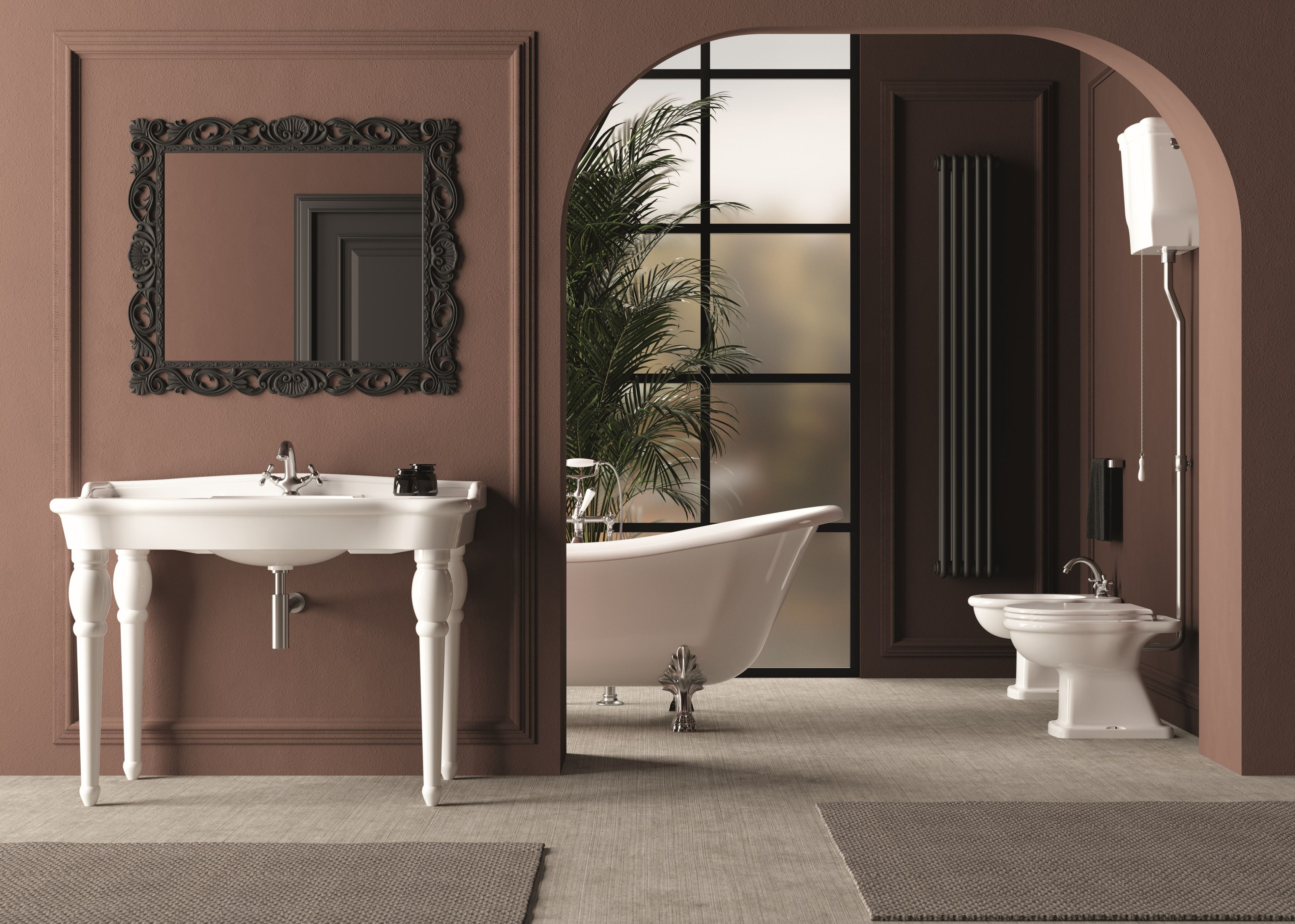 Керамическая прямоугольная консольная раковина Alice Ceramica ARCH-00119578 - Вид №1