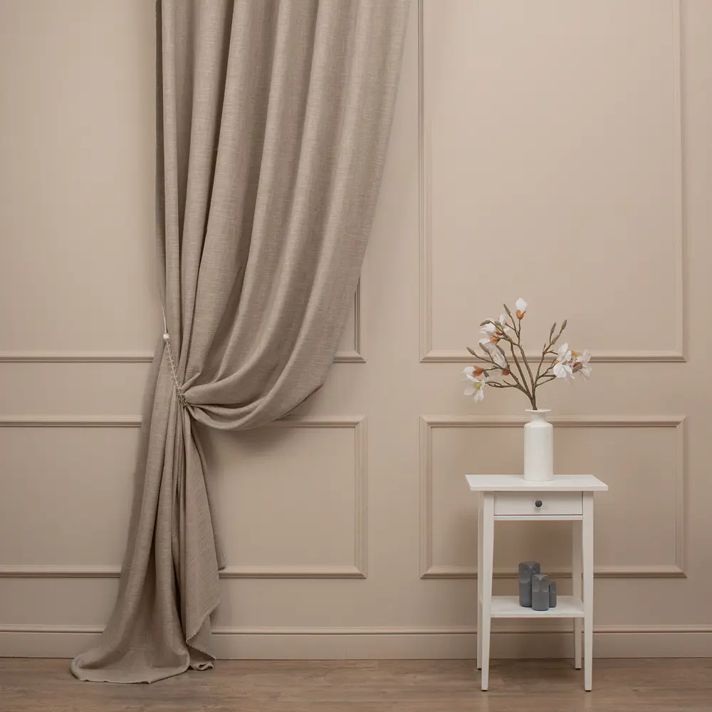 Ткань 1 п/м рогожка Wale 330 см 400 г/м² цвет пшеничный 89462529 STLM-2176663 TEX REPUBLIC 