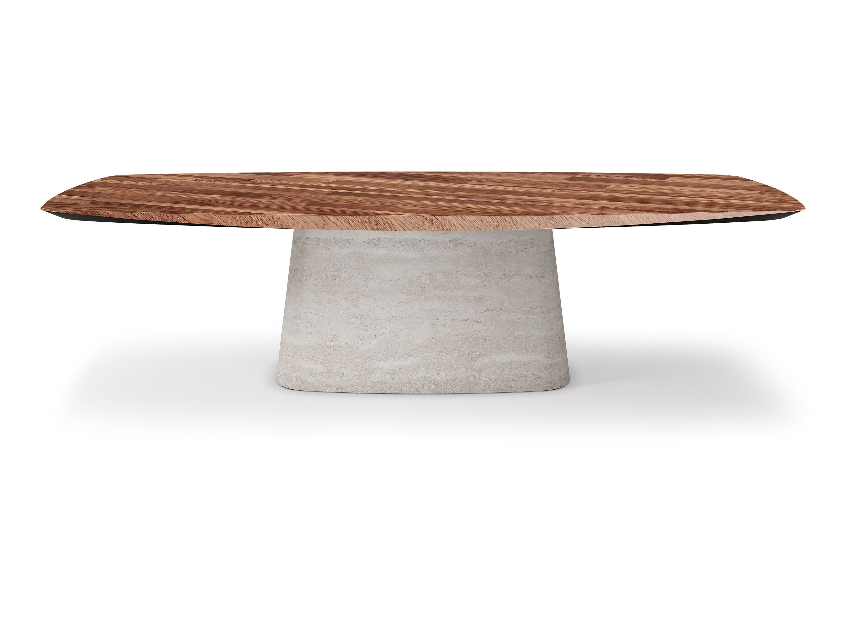 Деревянный и керамический стол Cattelan italia Наполеон ARCH-00133329