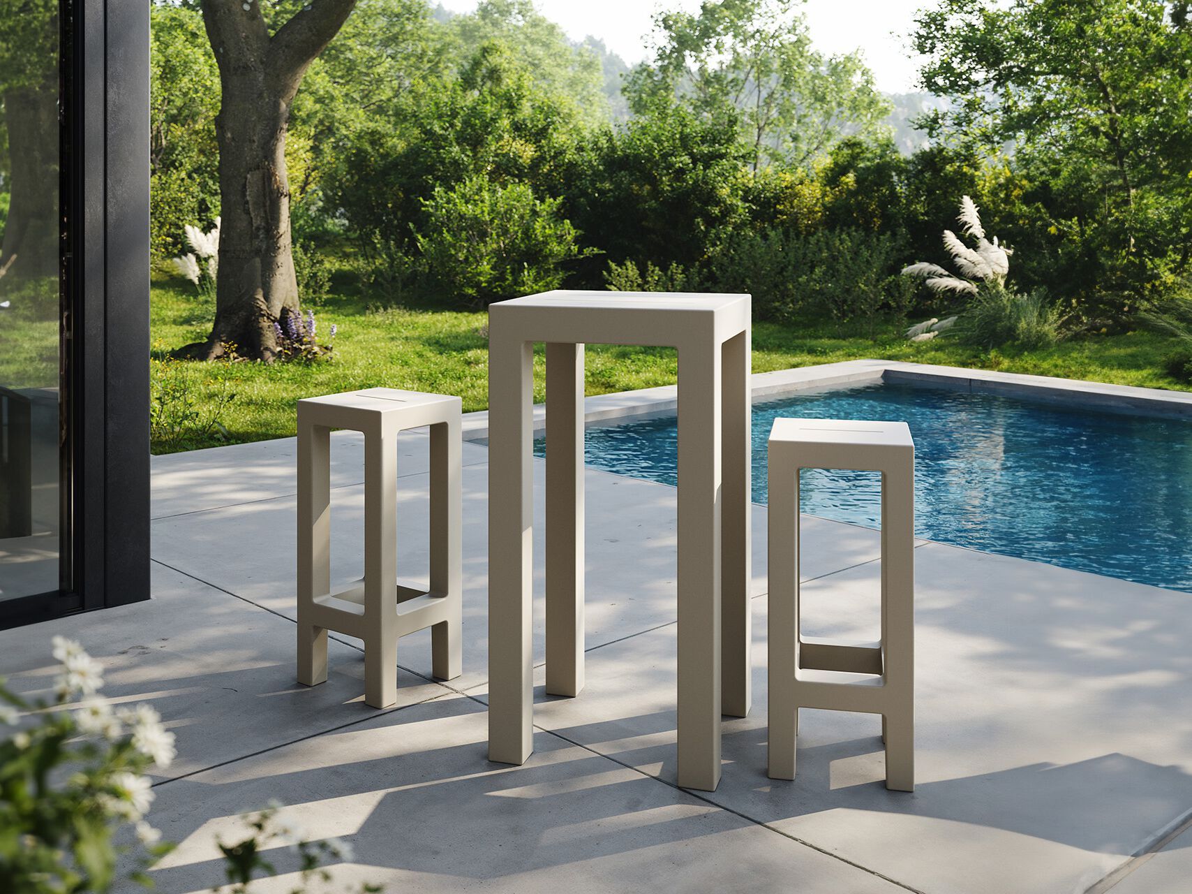 Стул из смолы Vondom Jut ARCH-00010198 - Вид №1