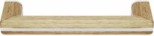 Formani Мебельная ручка из нержавеющей стали и дерева Two Pb22/160 - 320 - 480