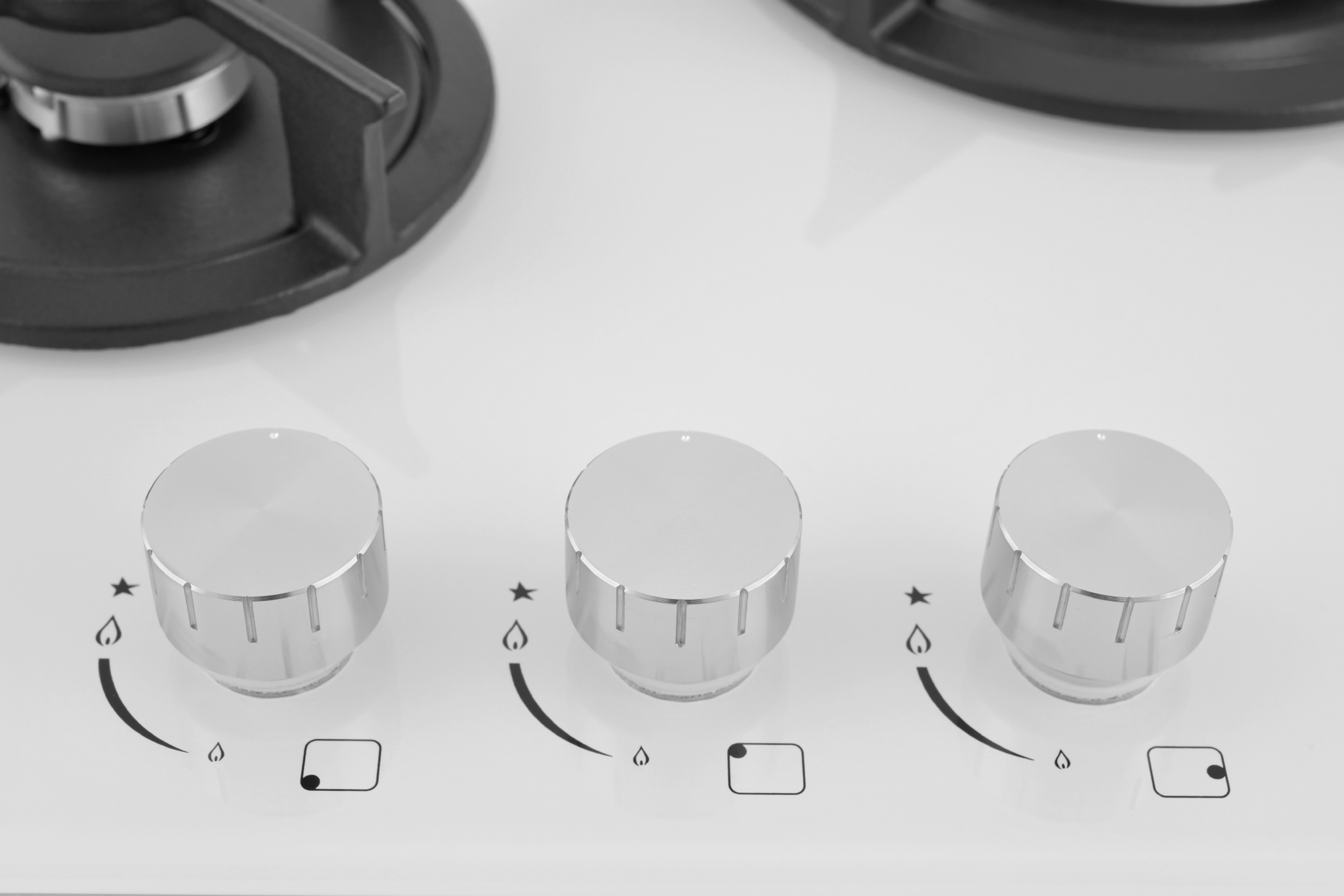 9175441 Газовая варочная поверхность ZUGEL ZGH452W STDN-0076175 - Вид №9