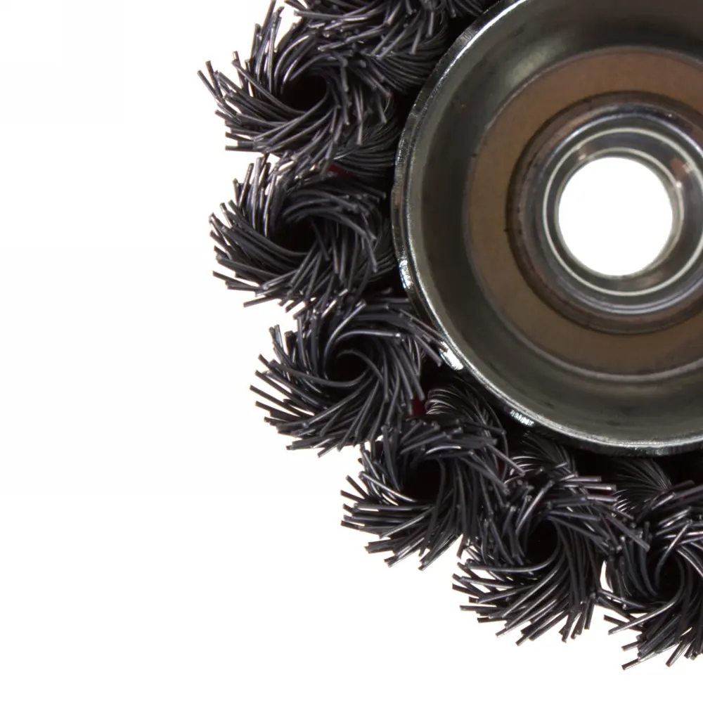 Щетка для УШМ из крученой проволоки Matrix 74624 75 мм STLM-2071396 - Вид №2