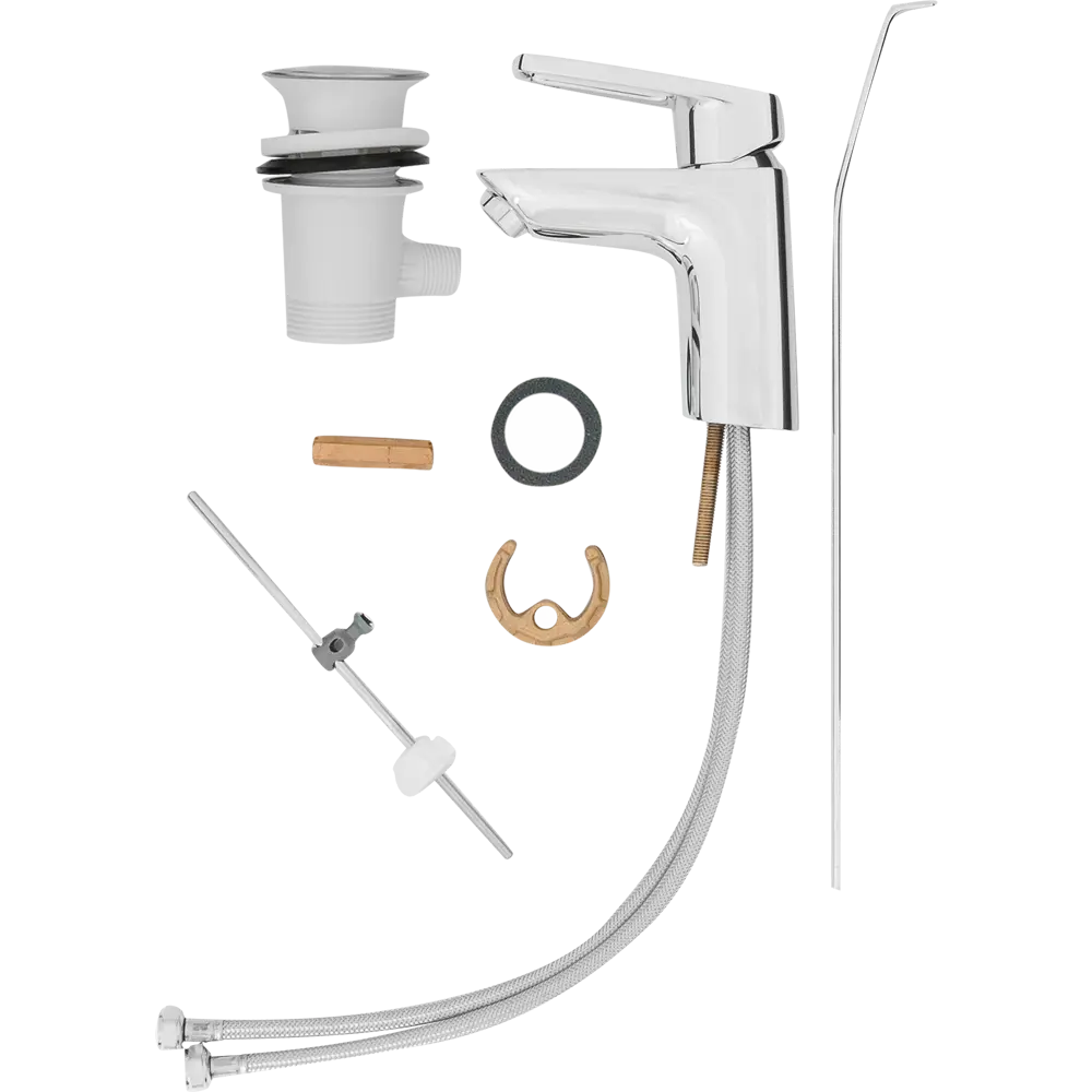 Смеситель для раковины Hansgrohe Logis Loop однорычажный, цвет хром STLM-2034270 - Вид №3