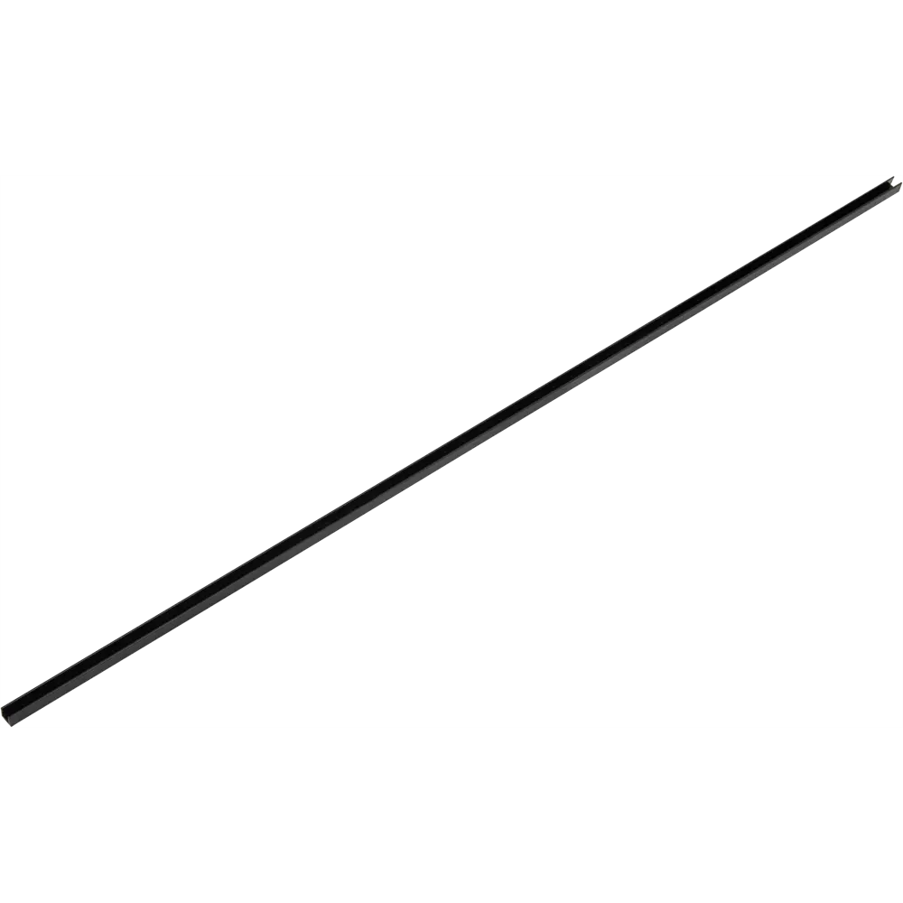 П-профиль для стеновой панели 600х7х7 мм, цвет чёрный Santreyd STLM-2069654 - Вид №1