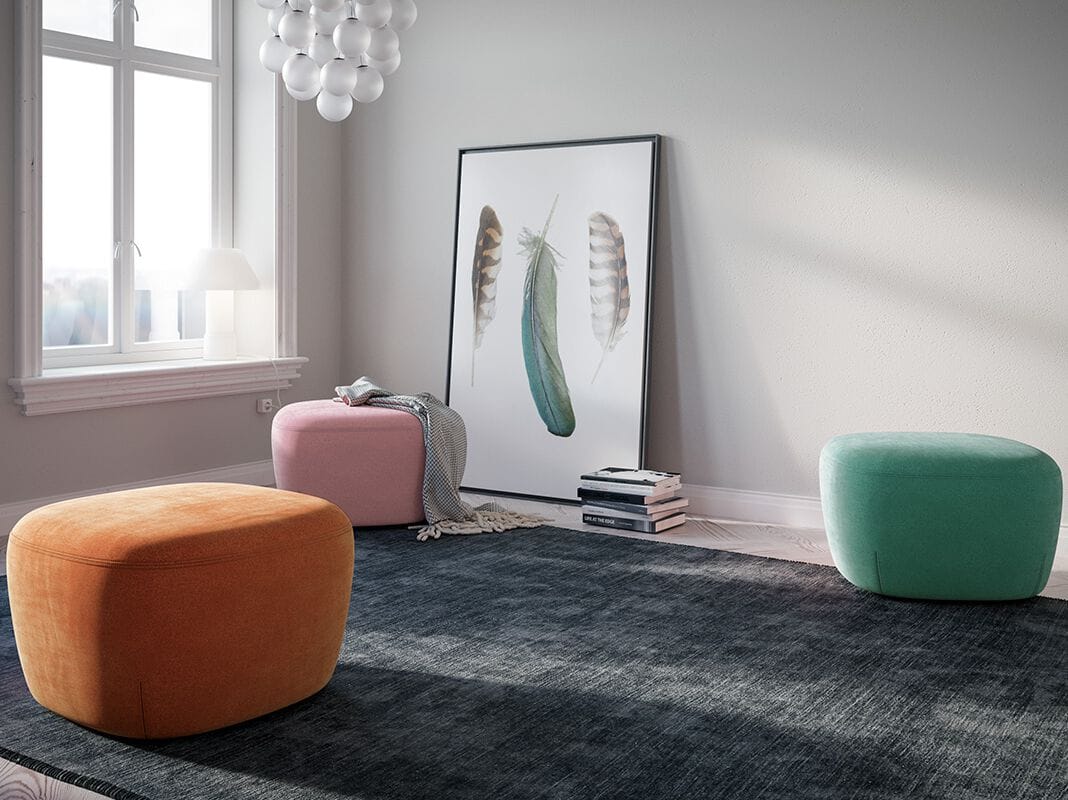 Квадратный пуф SCHNEEWEISS interior POUF BIG ARCH-00009659 - Вид №1