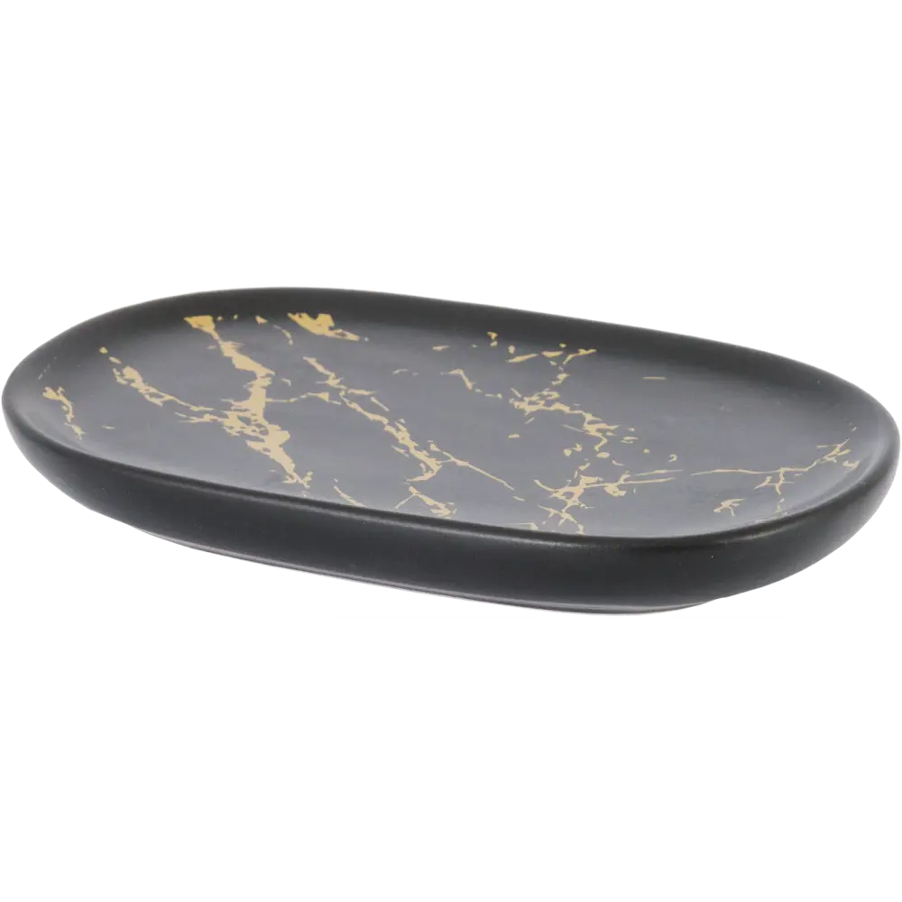 Мыльница VIDAGE Marmo Nero - керамическая элегантность для ванной 89719844 STLM-1000421